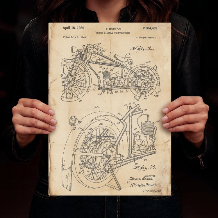Stary Motocykl Patent