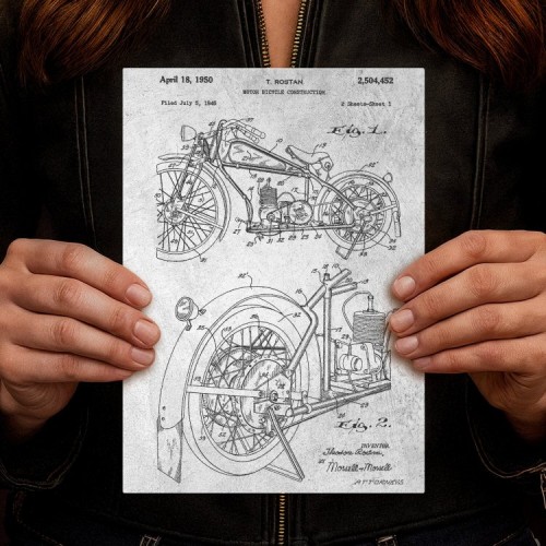 Stary Motocykl Patent