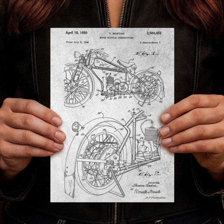 Stary Motocykl Patent