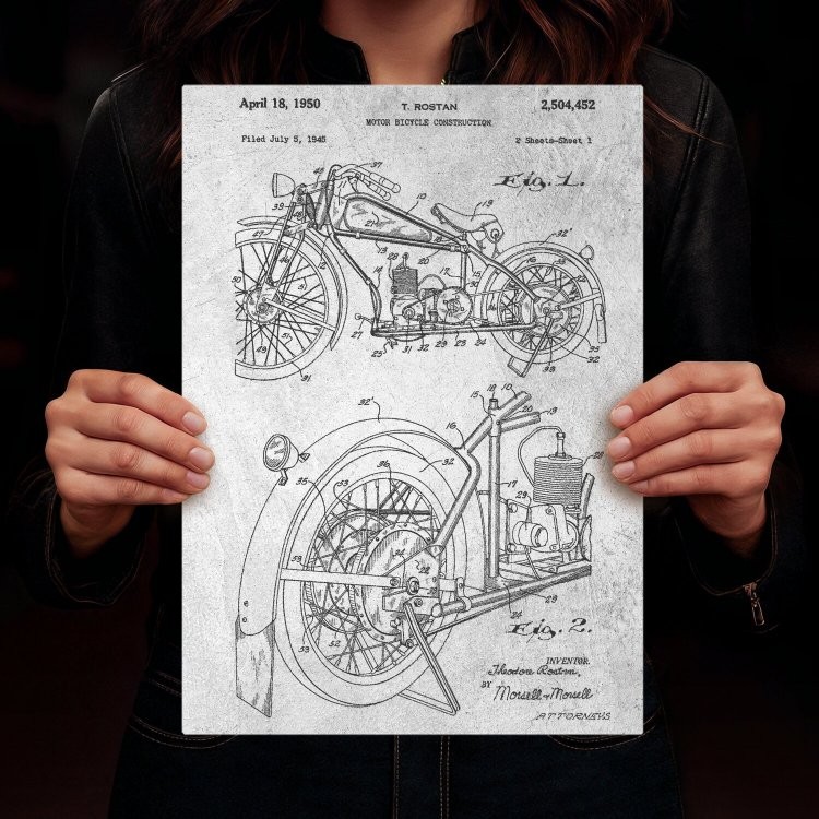 Stary Motocykl Patent