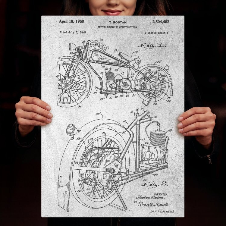 Stary Motocykl Patent