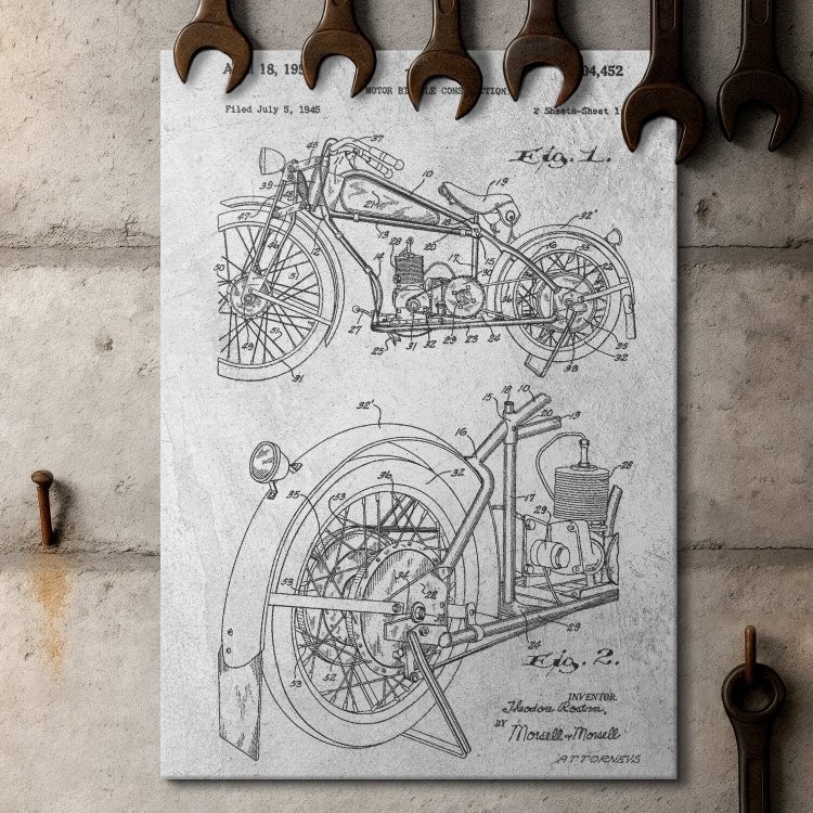Stary Motocykl Patent