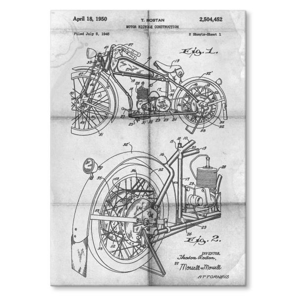 Stary Motocykl Patent