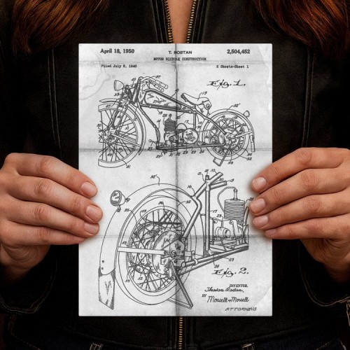 Stary Motocykl Patent