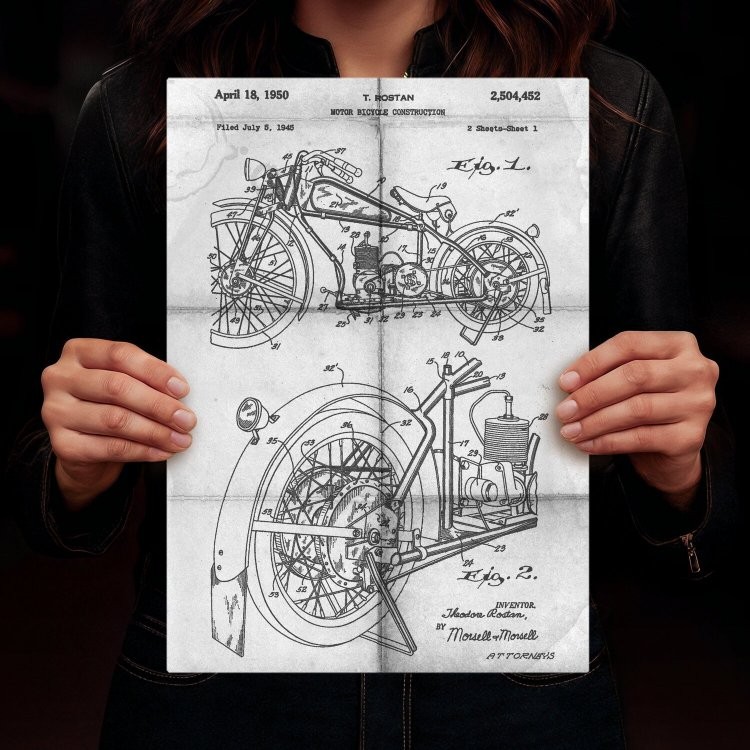 Stary Motocykl Patent