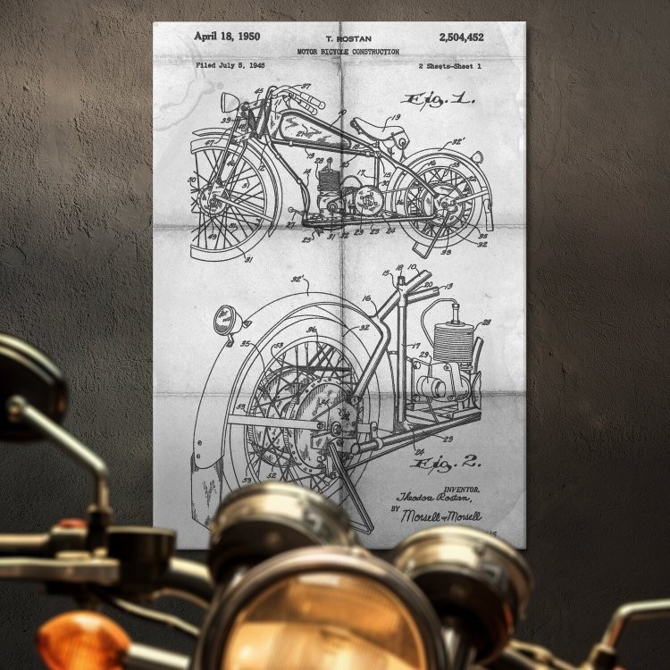 Stary Motocykl Patent
