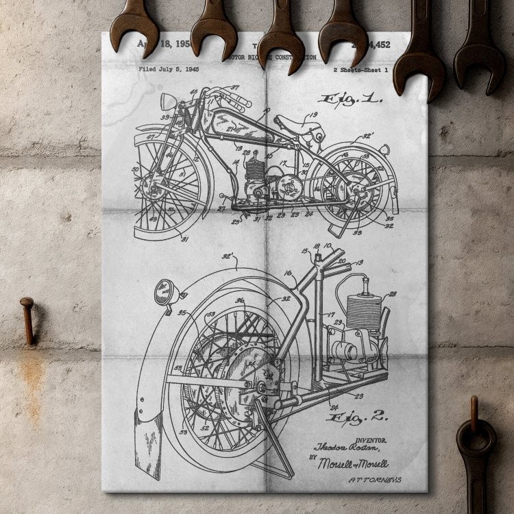 Stary Motocykl Patent