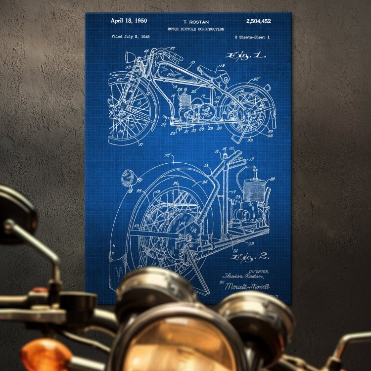 Stary Motocykl Patent