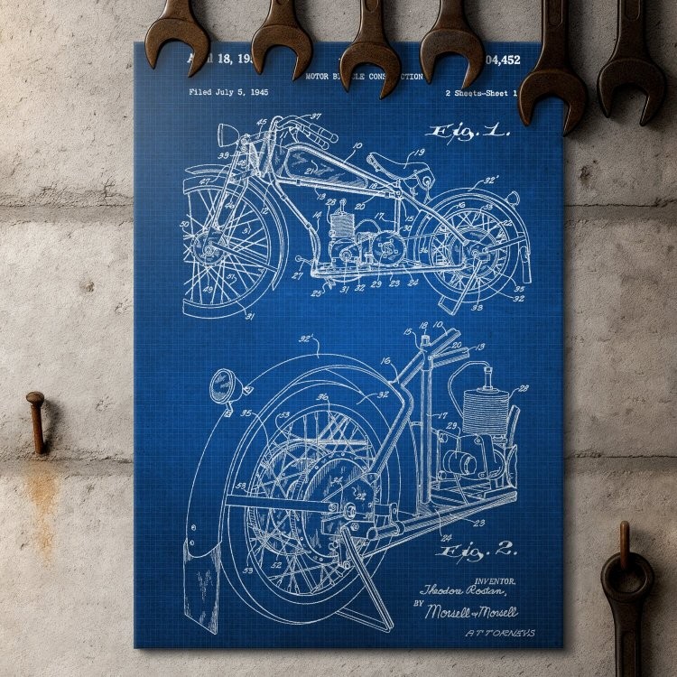 Stary Motocykl Patent