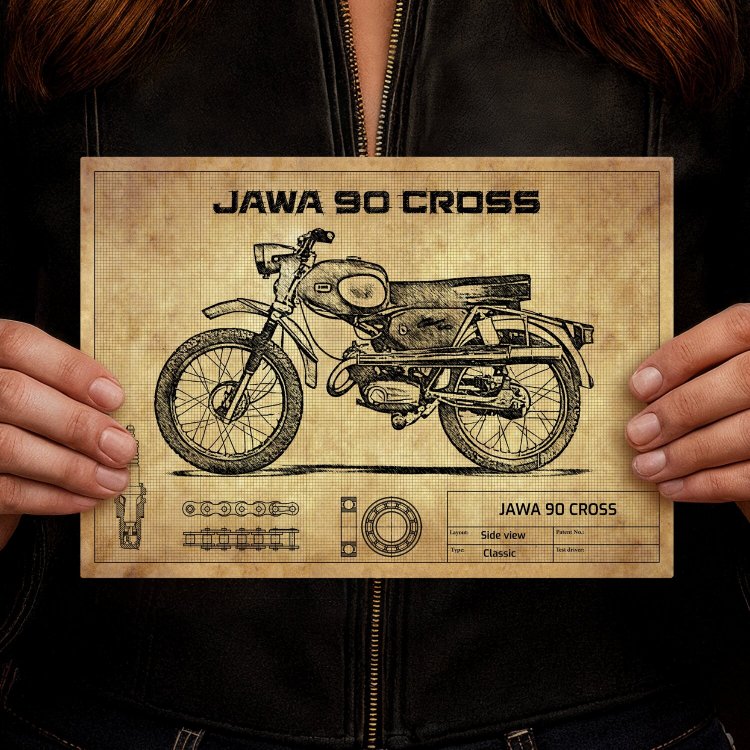 Jawa 90 Cross
