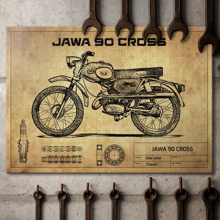 Jawa 90 Cross
