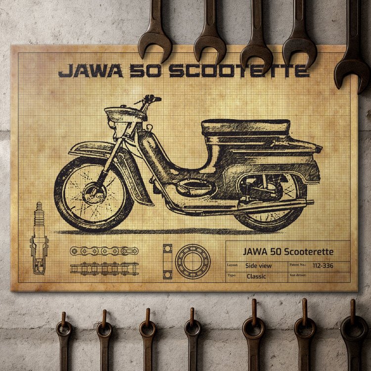 Jawa 50 Scooterette