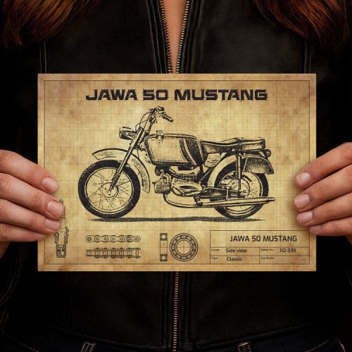 JAWA 50 Mustang