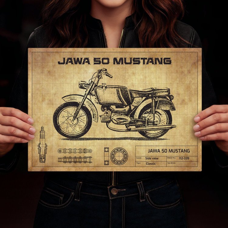 JAWA 50 Mustang