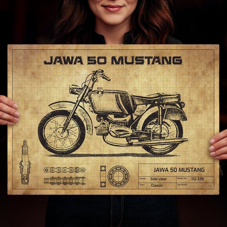 JAWA 50 Mustang