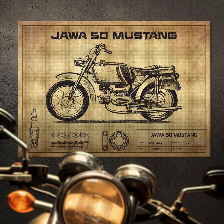 JAWA 50 Mustang