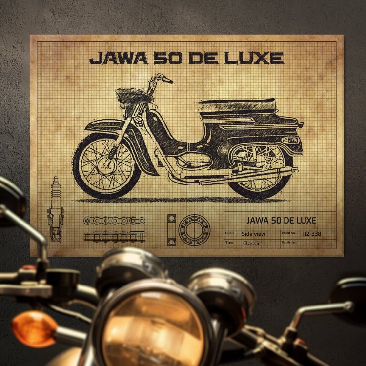JAWA 50 DE LUXE
