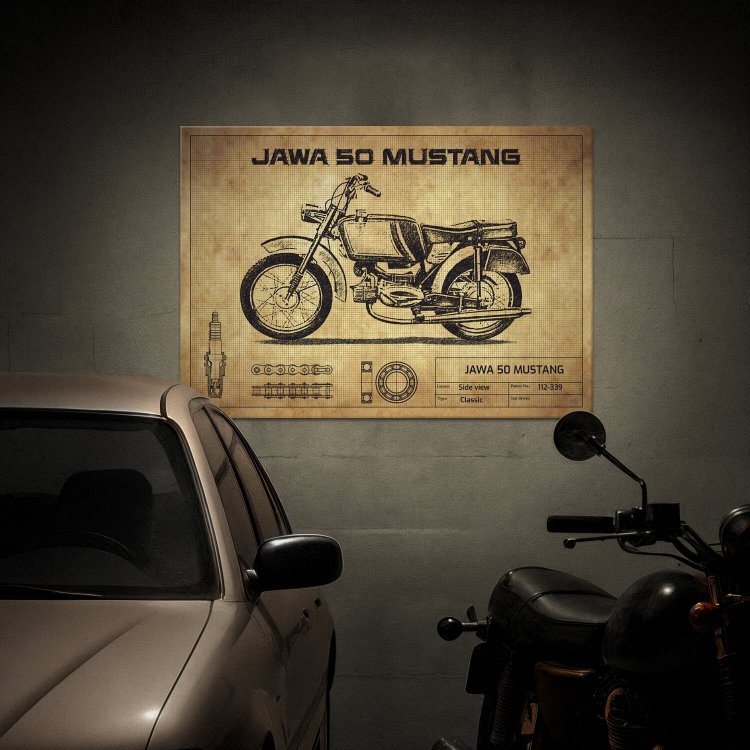 JAWA 50 Mustang