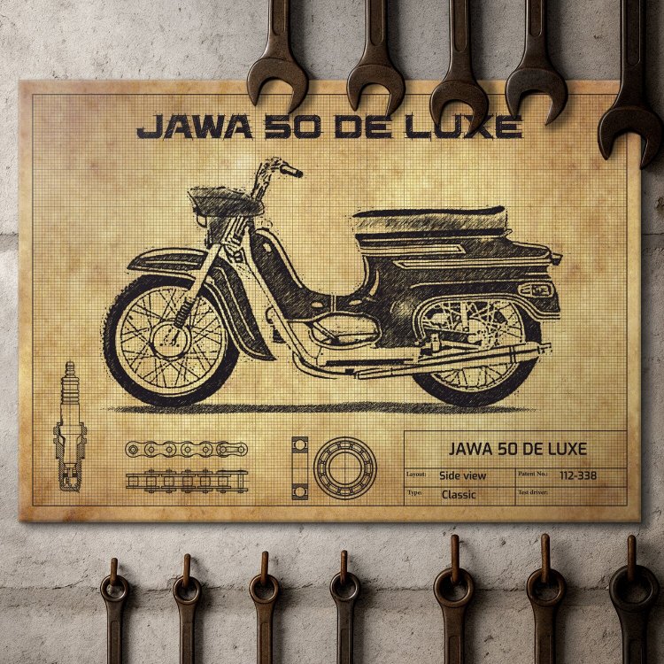 JAWA 50 DE LUXE