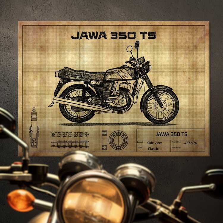 Jawa 350 TS