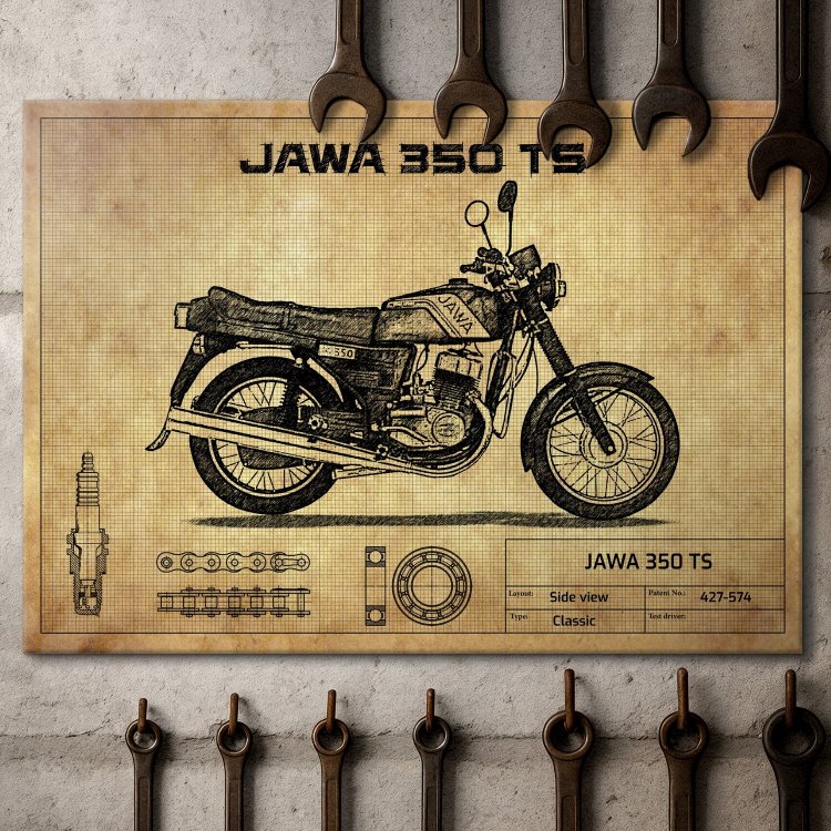Jawa 350 TS