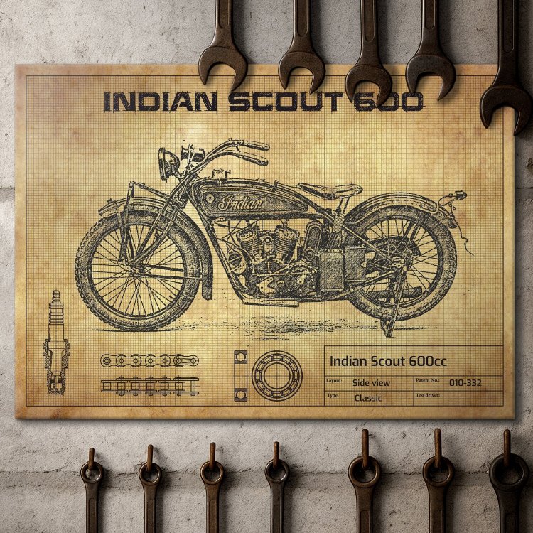 Indian Scout 600cc
