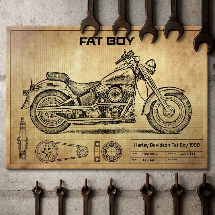 Harley Davidson Fat Boy 1990