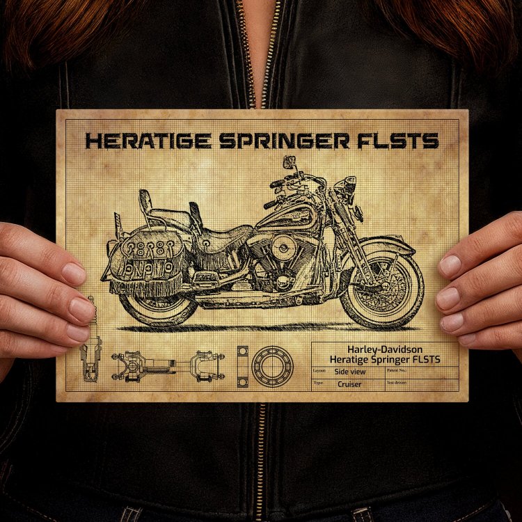 Harley-Davidson Springer FLSTS