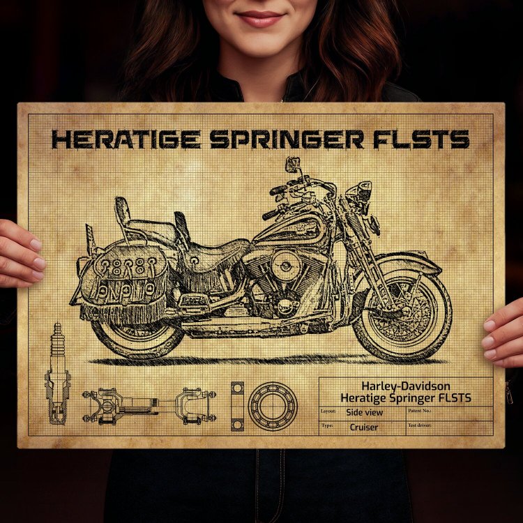 Harley-Davidson Springer FLSTS