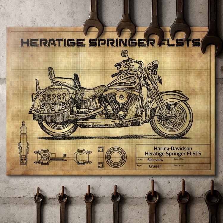 Harley-Davidson Springer FLSTS