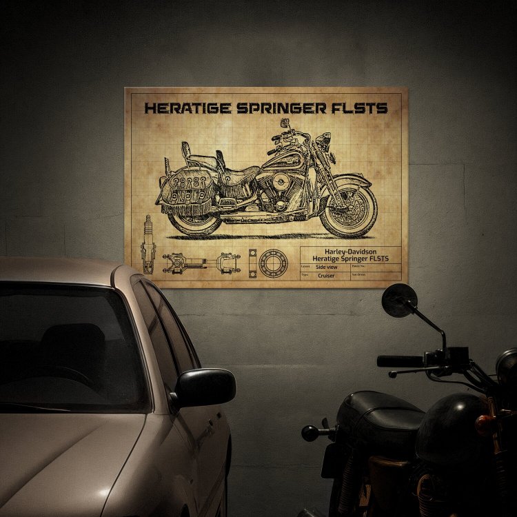 Harley-Davidson Springer FLSTS