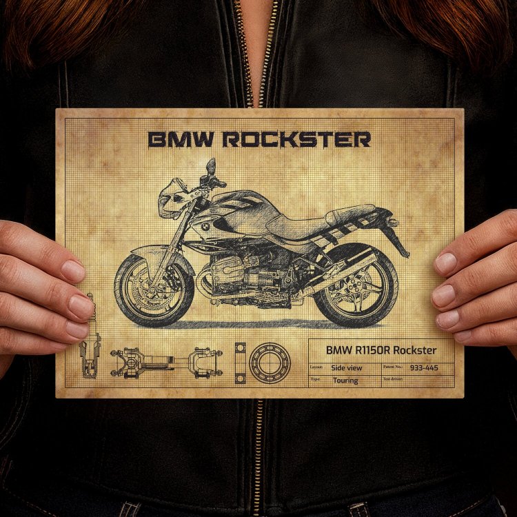 BMW R1150R Rockster design