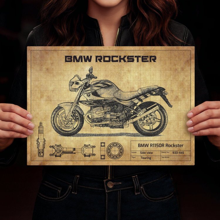 BMW R1150R Rockster design