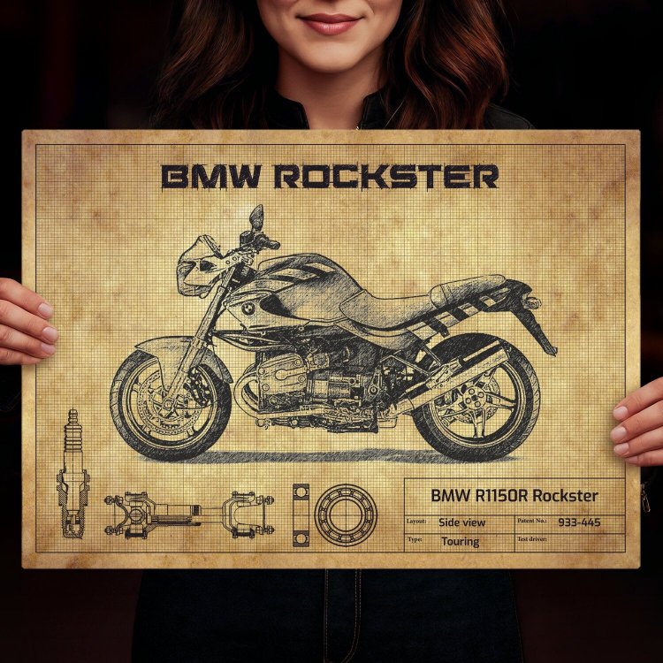 BMW R1150R Rockster design