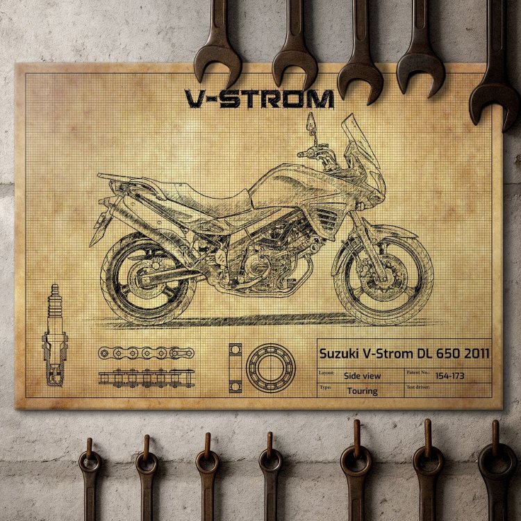 Suzuki V-Strom DL 650 2011
