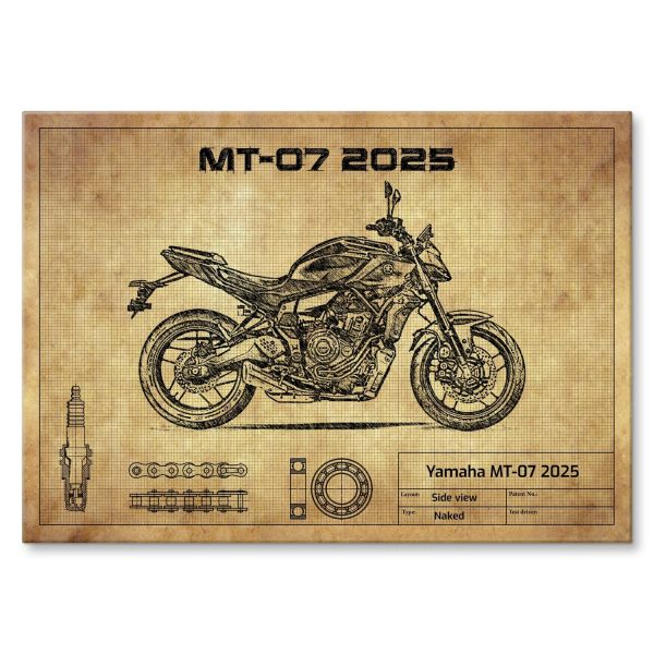Yamaha MT-07 2025