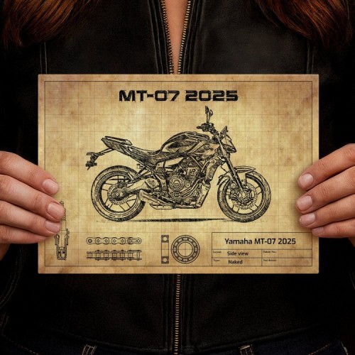 Yamaha MT-07 2025