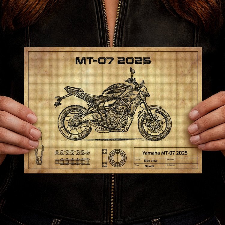 Yamaha MT-07 2025
