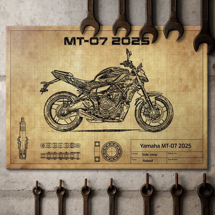 Yamaha MT-07 2025