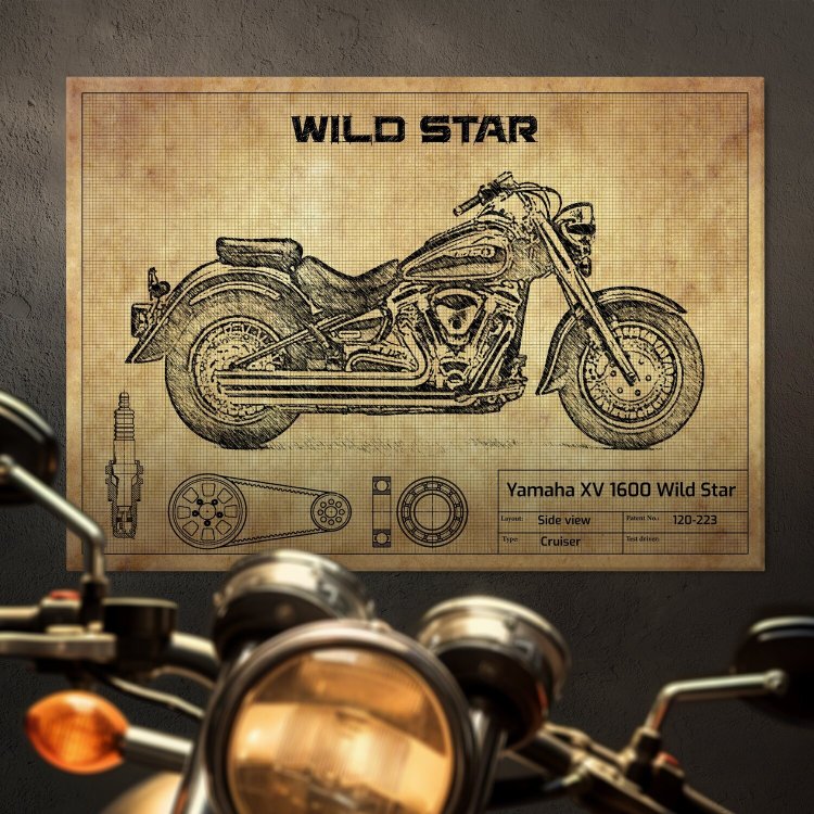 Yamaha XV Wild Star