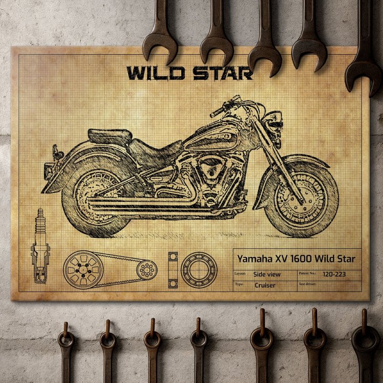 Yamaha XV Wild Star