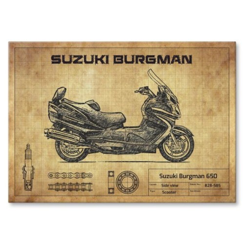 Suzuki Burgman 650 design