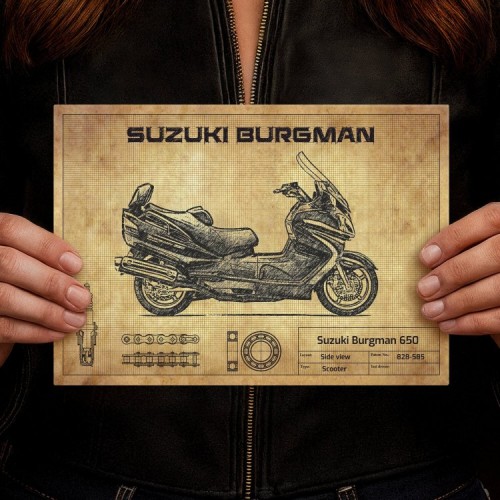 Suzuki Burgman 650 design