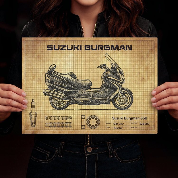 Suzuki Burgman 650 design