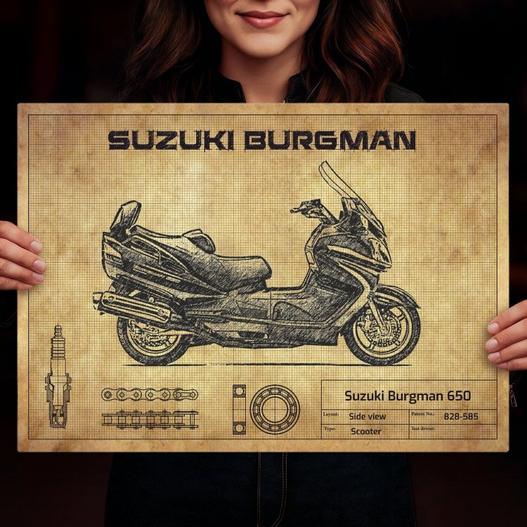 Suzuki Burgman 650 design