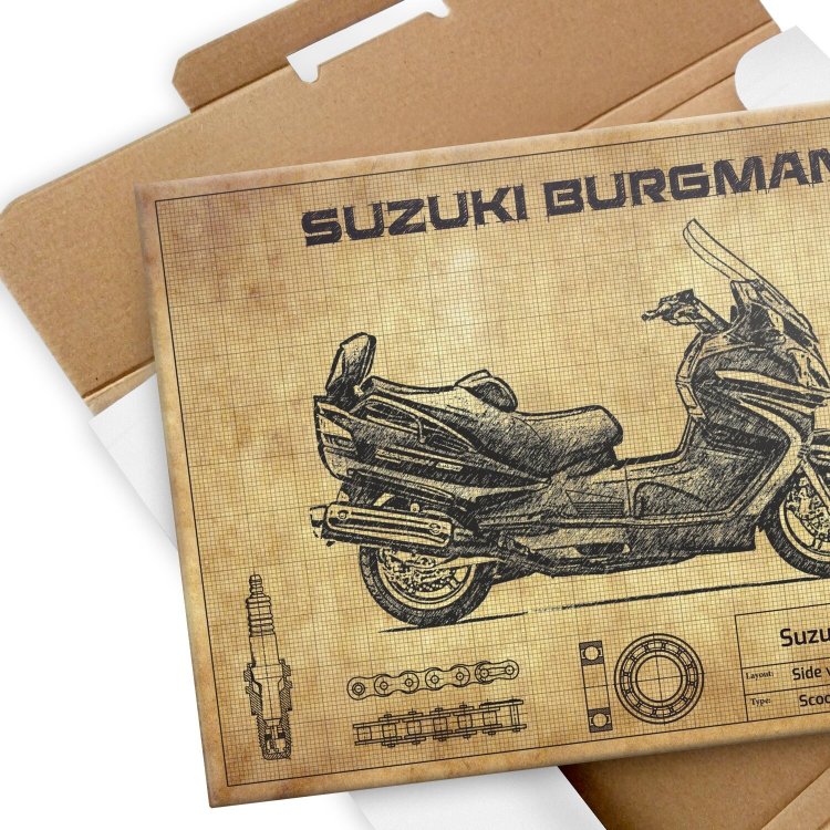 Suzuki Burgman 650 design