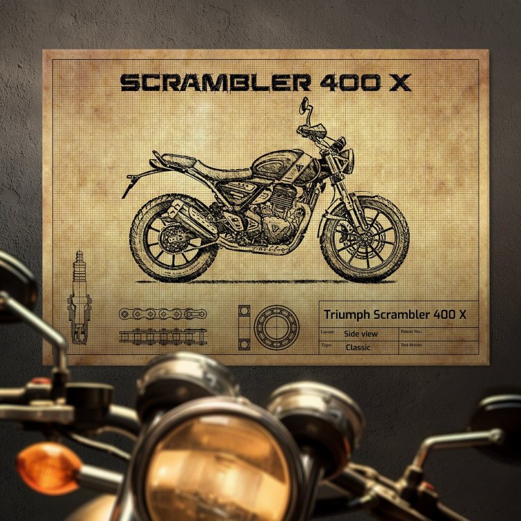 Triumph Scrambler 400 X