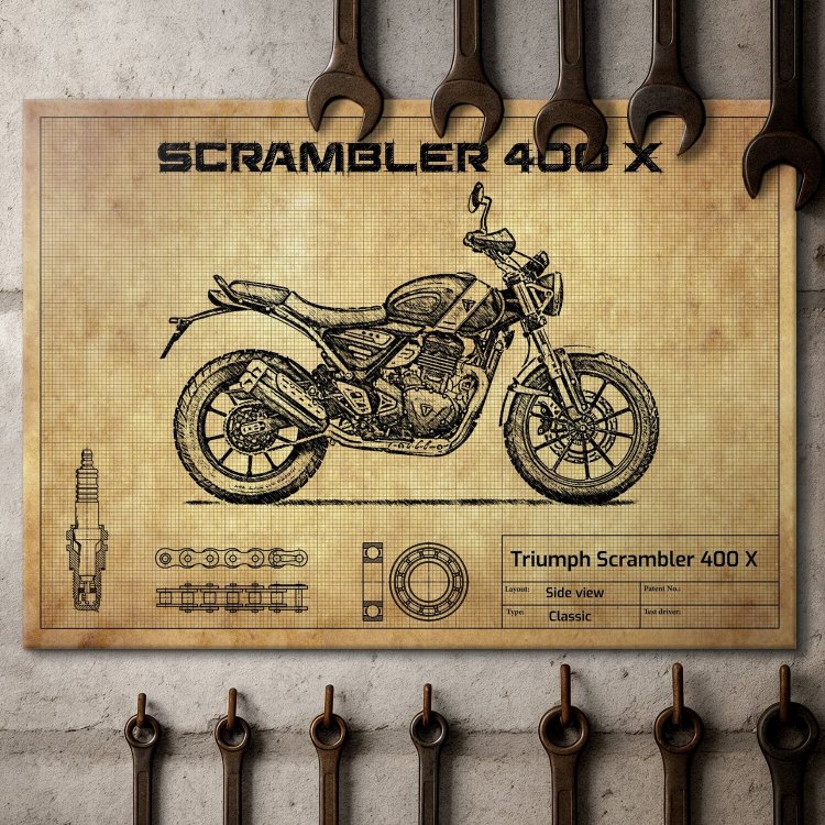 Triumph Scrambler 400 X