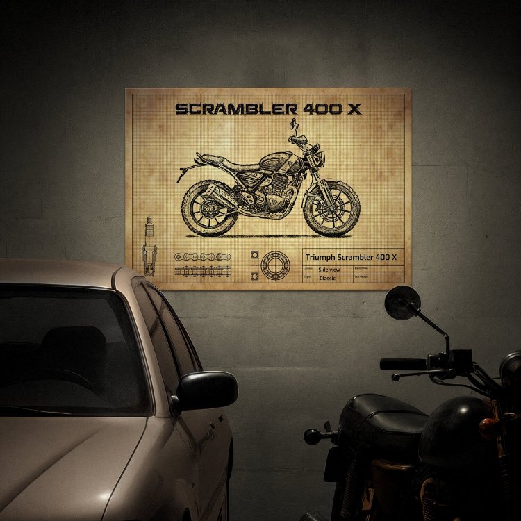 Triumph Scrambler 400 X