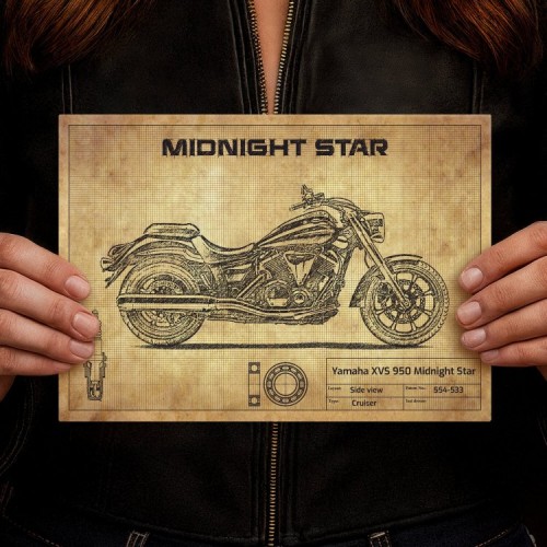 Yamaha XVS 950 Midnight Star
